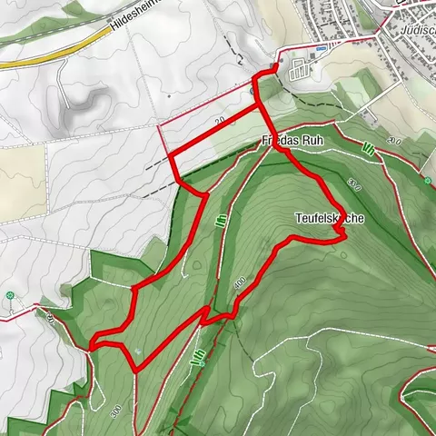 Naturpark-Wanderweg Götterpfad (CO 2) / 5,3 km