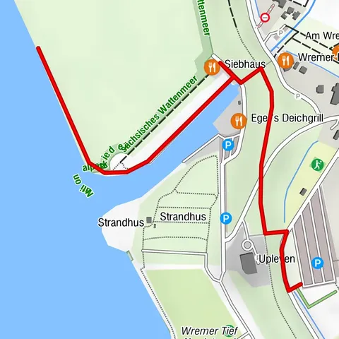Der Sturmweg – »Nordsee pur« in Wremen