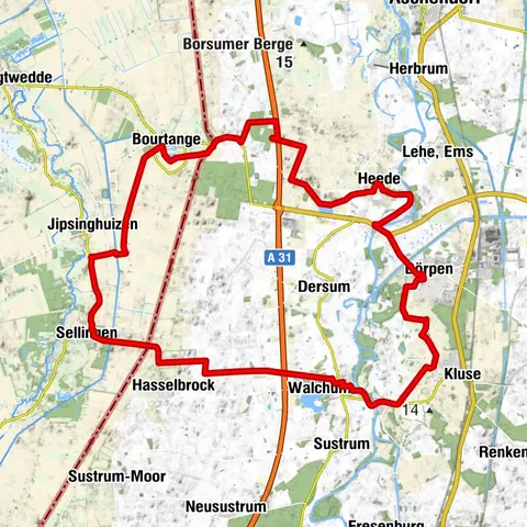 Radroute Dörpen West