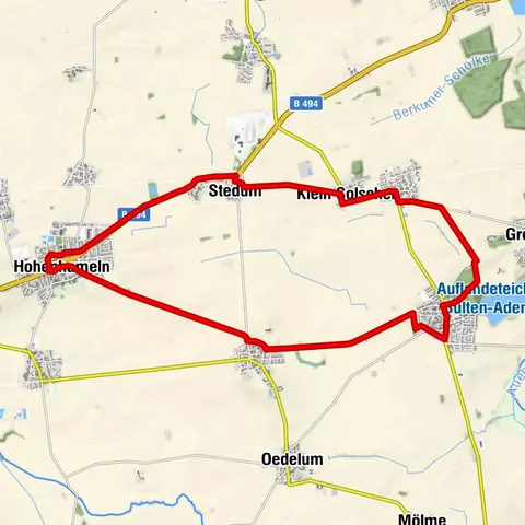 Zum Eis essen nach Hohenhameln - Lieblingsradtour