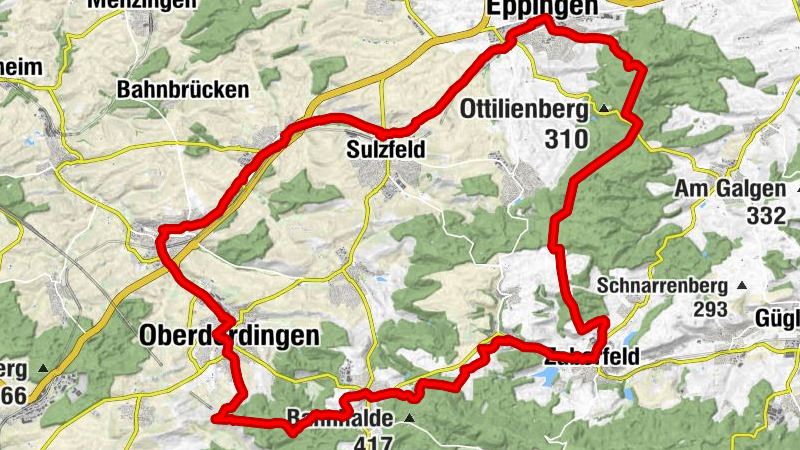 Kraichgau-Stromberg: Kraichgau-Blick-Tour