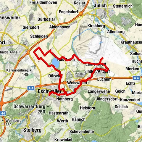 Aachener Zeitschleife - Verschwundene Orte