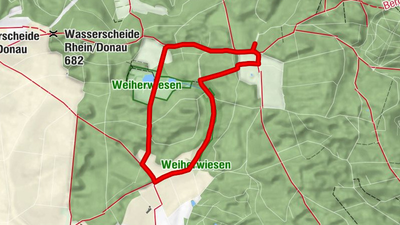 Weiherwiesen Weg