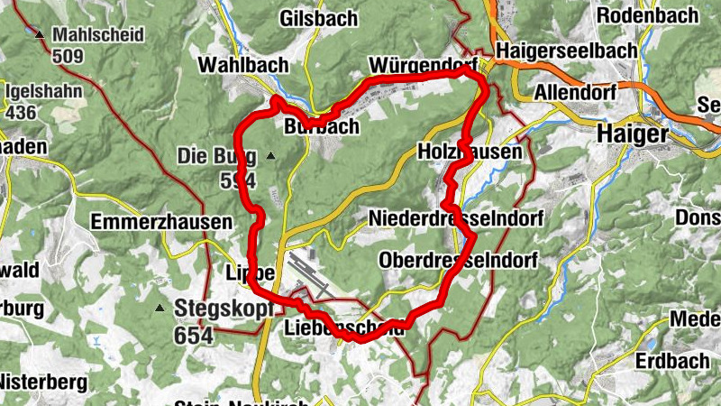 Radtour Über die Dörfer- Rund um Burbach