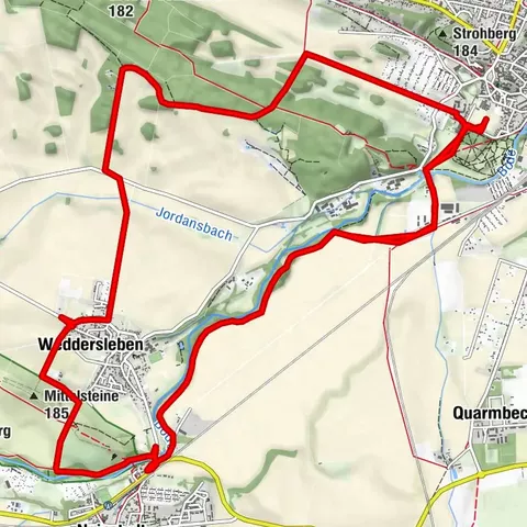 Rundfahrt Quedlinburg - Teufelsmauer - Quedlinburg