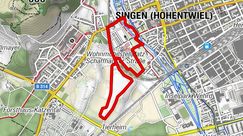Genusswalken Singen - 6 - 3,5km
