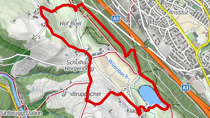Horgen - Moorschwand - Wiesental