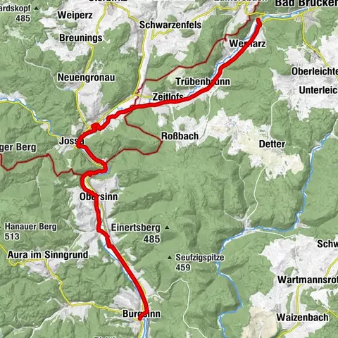Schachbrettblumen-Radltour an der Sinn