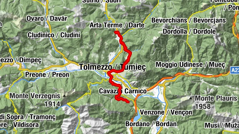 Etappe 25: Alpina Antica Trail | ET25: Zuglio - Cesclans