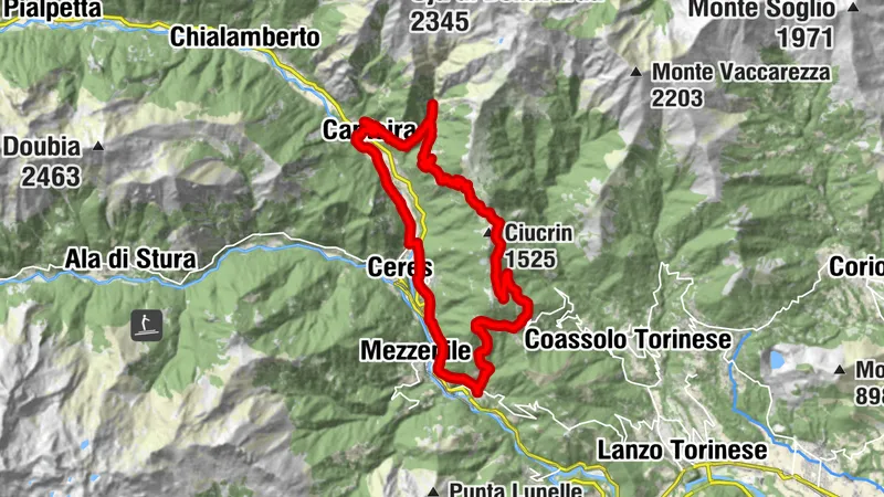 PESSINETTO between Val Grande and Valle Tesso