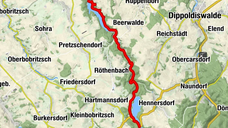 Trinkwasserlehrpfad Lehnmühle - Klingenberg