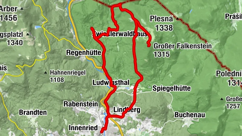 Zwiesel-Falkenstein-Schwellhäusl-Zwiesel