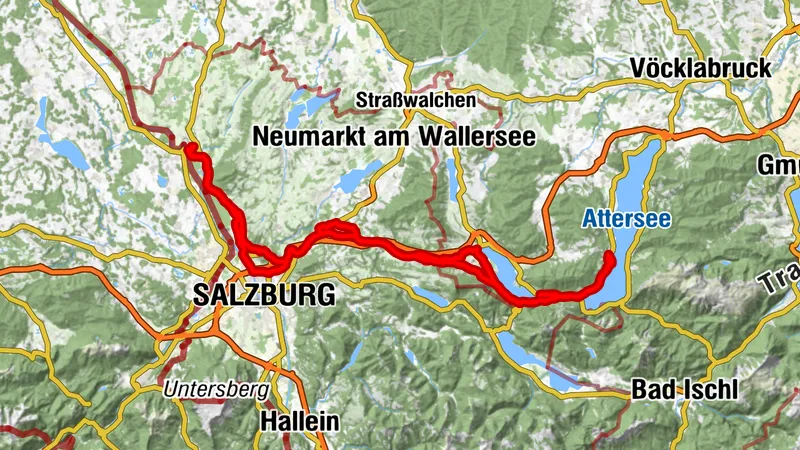 Mondsee-Attersee-Tour