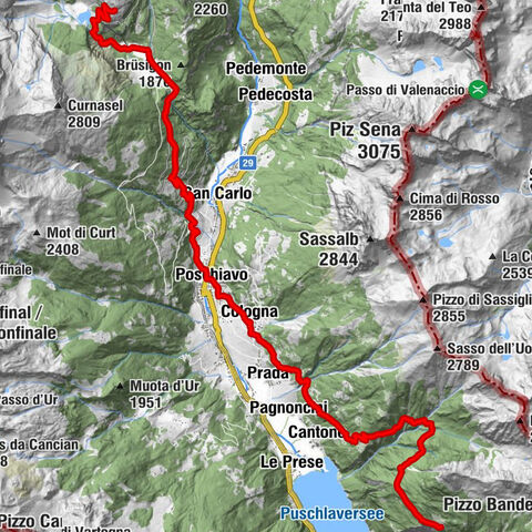 30.06 Alp Grüm - S. Romerio, ViaValtellina