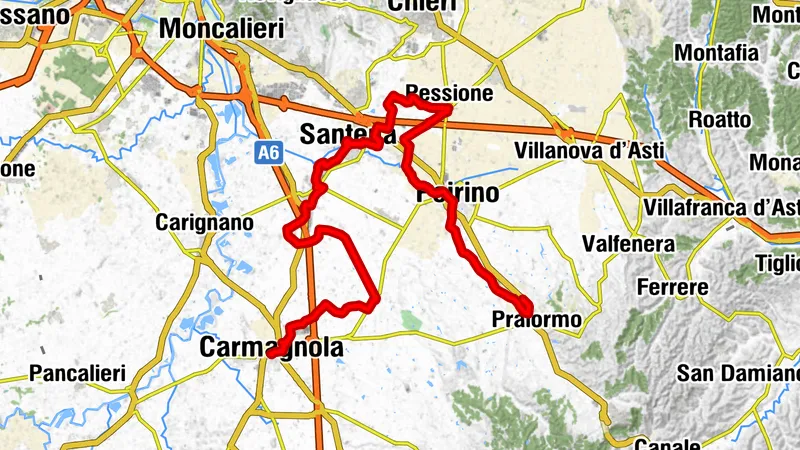 Gran Gravel Tour in the Oltre Collina Torinese - Day 4 - from Carmagnola to Pralormo