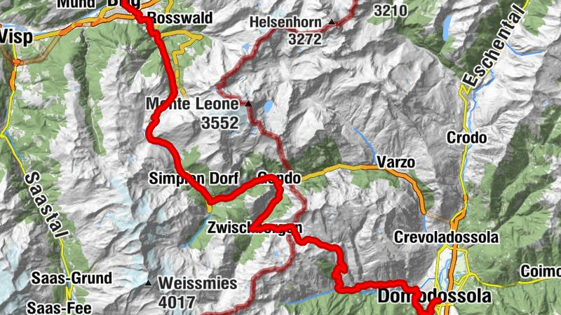 ViaStockalper - Stockalperweg (Brig - Domodossola)