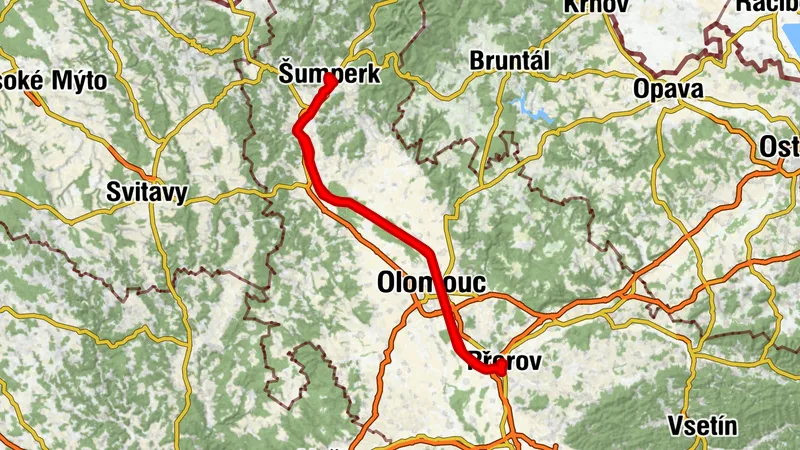 Šumperk, okres Šumperk/Czechia