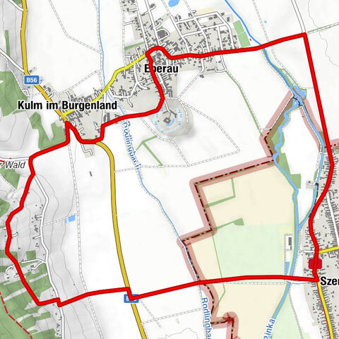 Wandern in der Weinidylle: Rundweg Eberau - Szentpeterfa