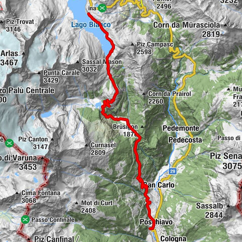 53 Bernina Tour Switzerland: Stage 1 Poschiavo-Bernina Pass