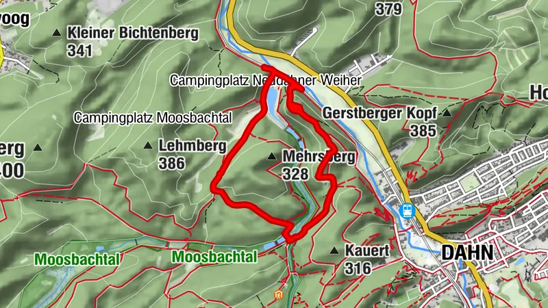20.08.2026 - Rundweg Burgruine Neu Dahn - Hexenpils - Neu Dahner Weiher