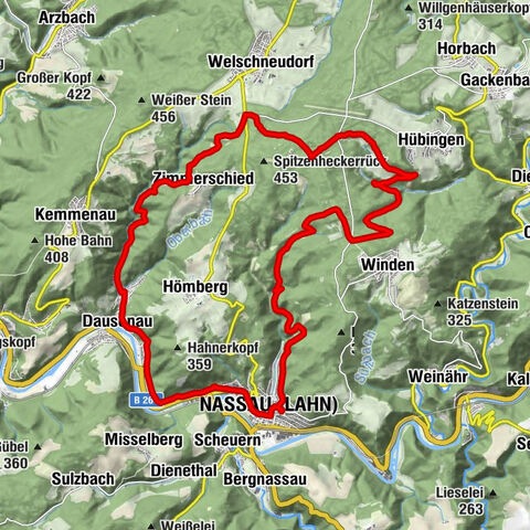 Über Dausenau und Welschneudorf ins Buchfinkenland