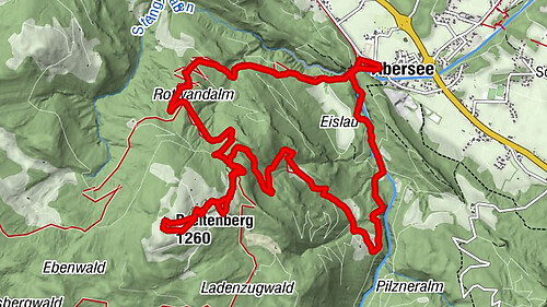 Breitenberg Wolfgangsee Sankt Gilgen, Österreich