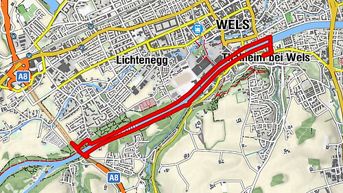 Traunrunde Thalheim - Wels - Thalheim