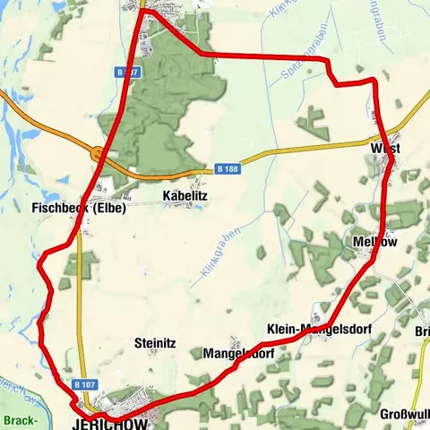 Monastery Route - Cycling by numbers in the Elbe-Havel region