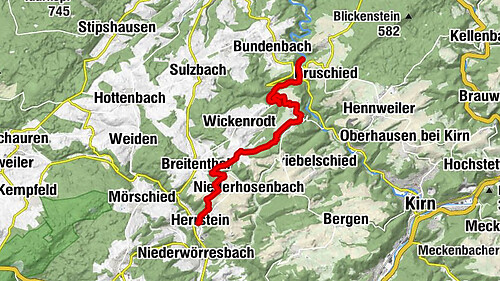 Saar-Hunsrück Climb - 14th Leg: Herrstein - Forellenhof Reinhardtsmühle