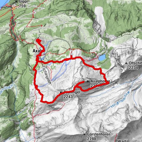 Axalp - Tschingel- Axalphorn- Axalp