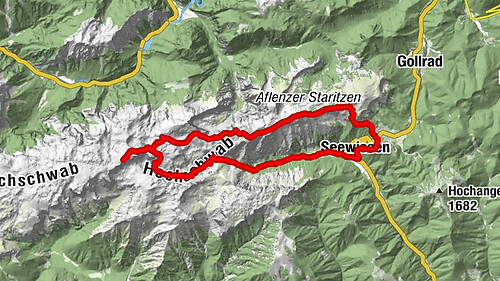Hochschwab Rundwanderweg über Seewiesen Aflenzer Staritzen Schiestlhaus Graf Meran Steig Obere Dullwitz Voisthaler Hütte Höllkampl Untere Dullwitz Florlhütte Turnau, Österreich