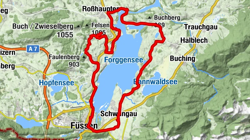Around the Forggensee