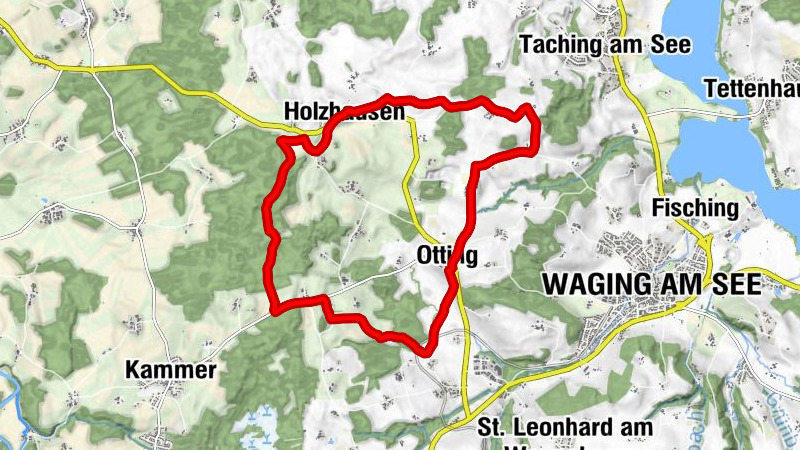 Wanderung von Otting über Tettenberg