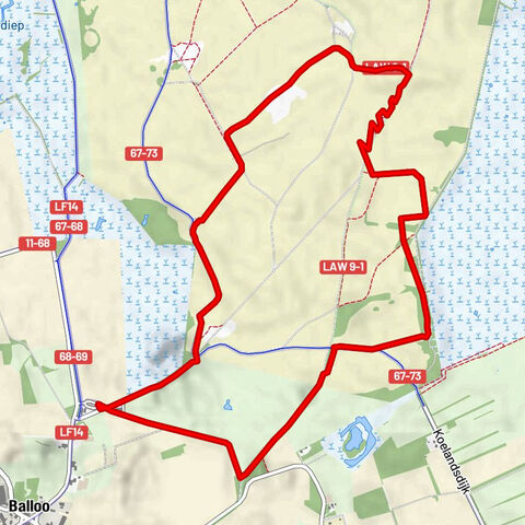 Balloërveld korte route