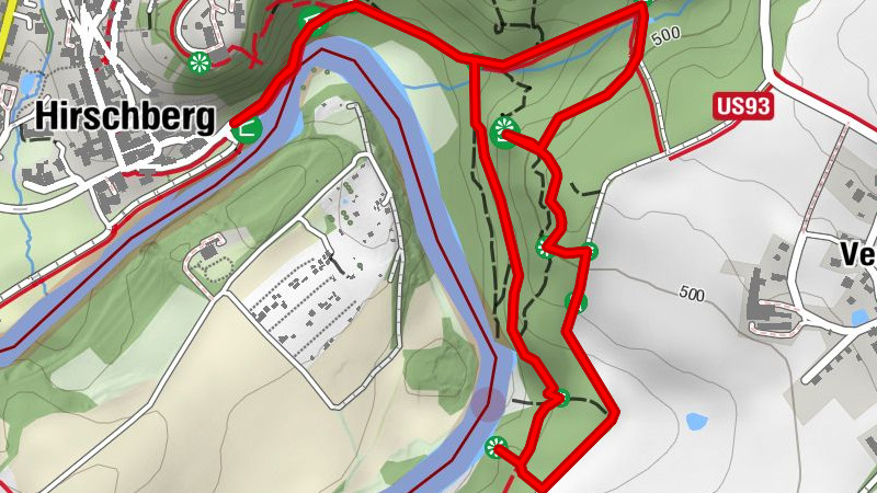 Hirschberg Primeval Forest Trail - Thuringian Primeval Forest Trails
