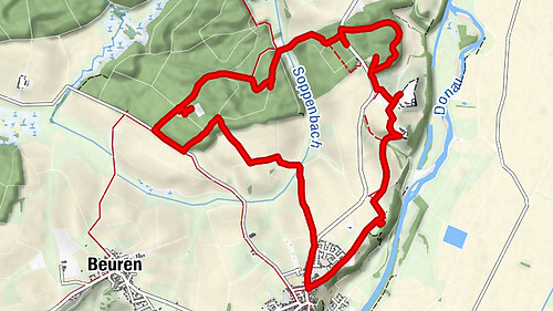 Kelten - Heuneburg Rundwanderung
