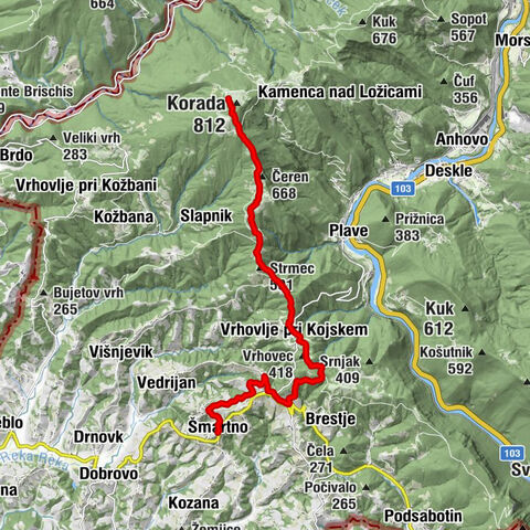 JULIANA TRAIL – stage 19: Korada - Šmartno