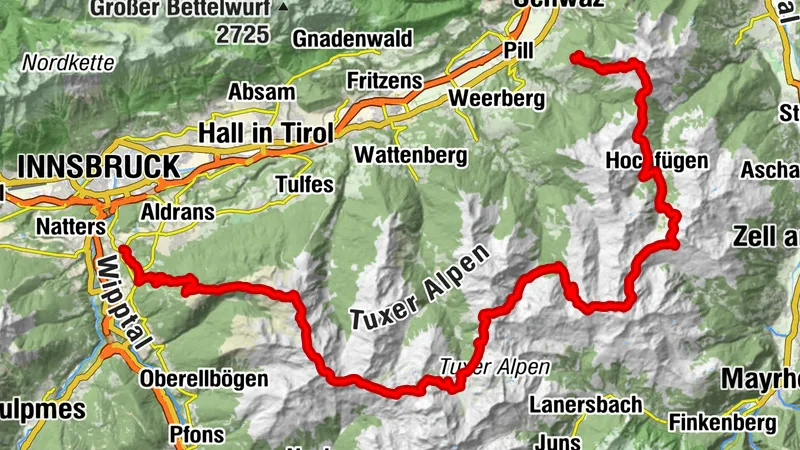 The Inntaler Höhenweg 2000