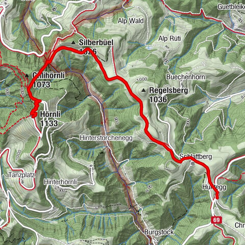 Hulftenegg - Hörndli